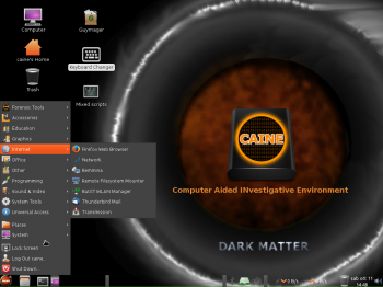 CAINE 6 Internet apps