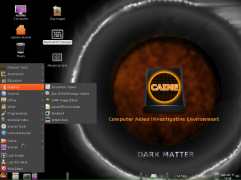 CAINE 6 graphics apps