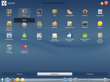 ROSA Desktop Fresh R4 SimpleWelcome app