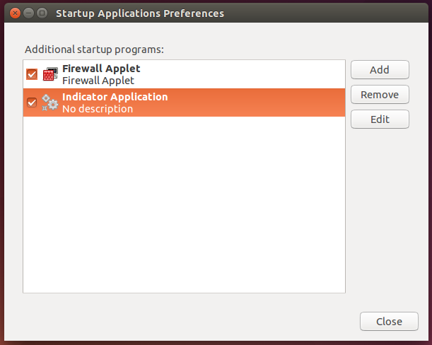 Firewall-applet Ubuntu 14.10