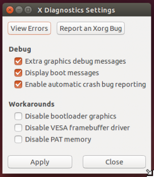 Xdiagnose Ubuntu 14.10