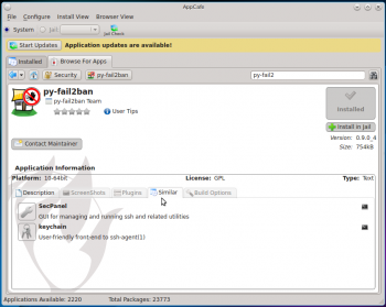 PC-BSD 10.1 AppCafe