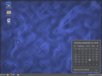 Fedora Cinnamon Desktop