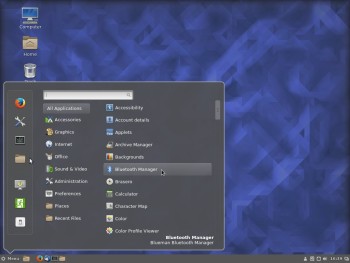 Fedora 23 Cinnamon Desktop1