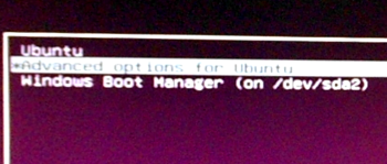 Ubuntu 15.04 GRUB menu