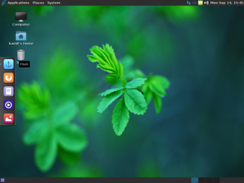 GhostBSD 10.1 MATE side dock