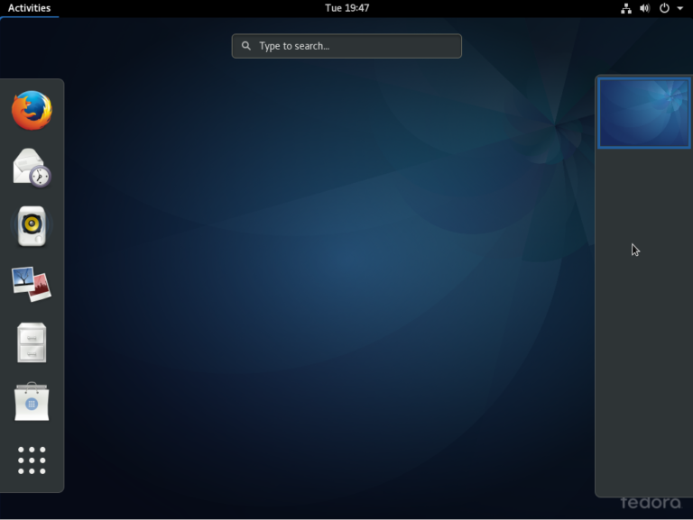 Fedora 25 GNOME 3 screenshots