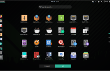 Manjaro GNOME desktop