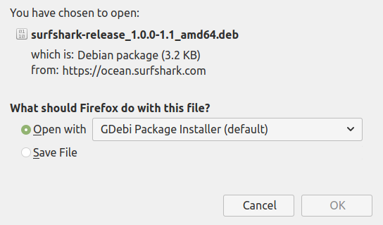 Downloading Surfshark VPN