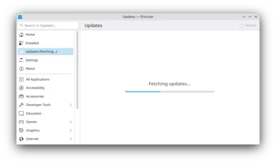 Fedora 41 fetching updates