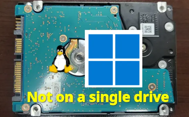 This is why you should not dual-boot Linux and Windows 11 on one drive