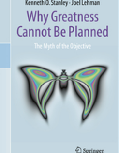 Why greatness cannot be planned